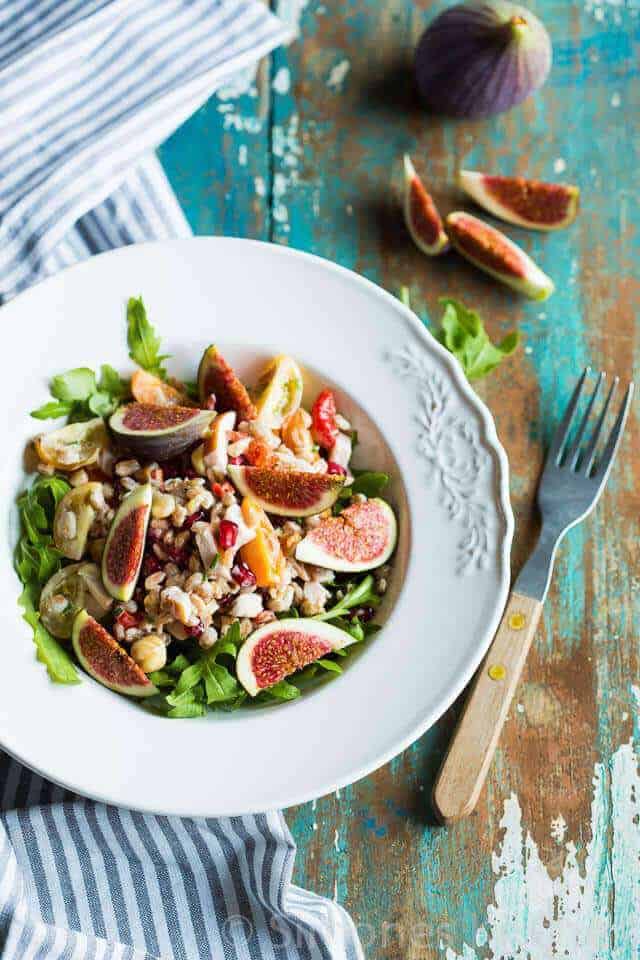 Farro salad | insimoneskitchen.com