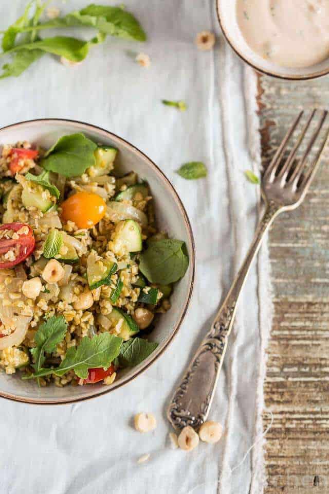 freekeh salad