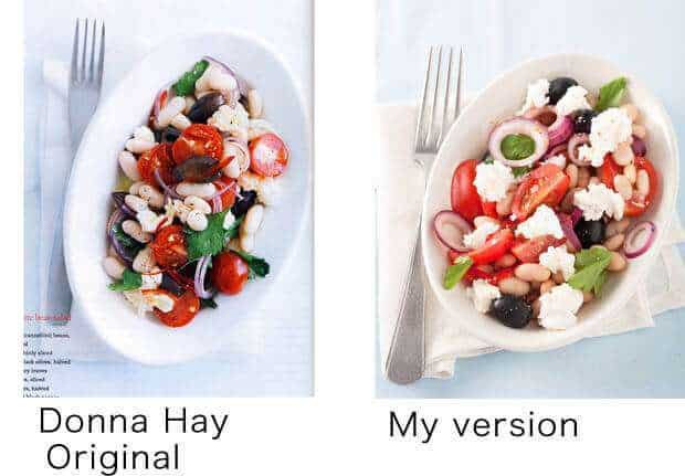 Ricotta and white bean salad | insimoneskitchen.com