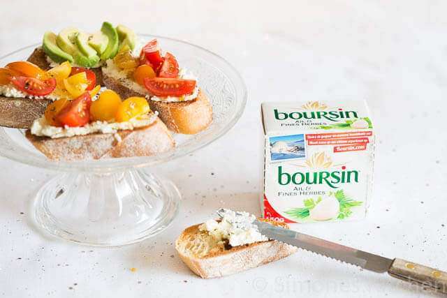 Crostini with tomatoes | insimoneskitchen.com