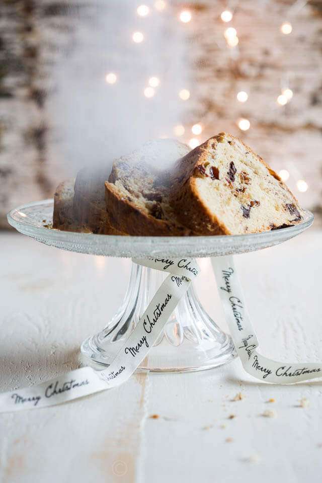 Chocolate hazelnut panettone | insimoneskitchen.com