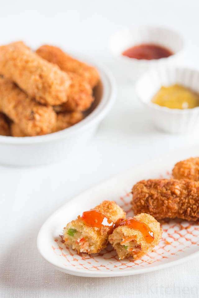 Vegetable croquettes | insimoneskitchen.com