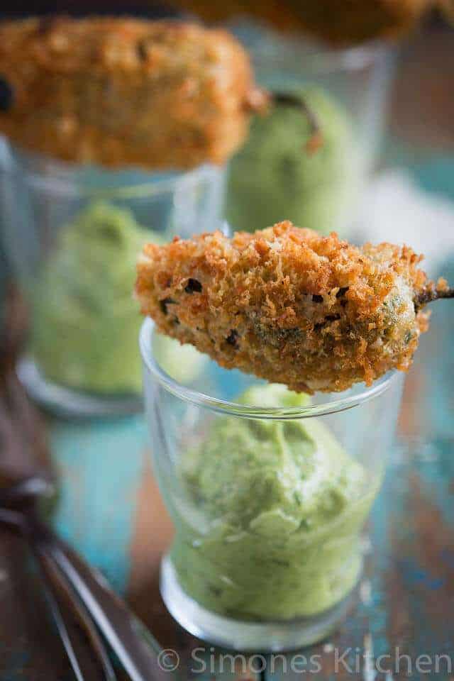 Stuffed jalapeno poppers