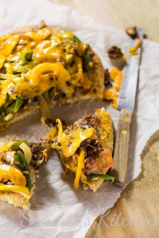 Pizza from naan | insimoneskitchen.com