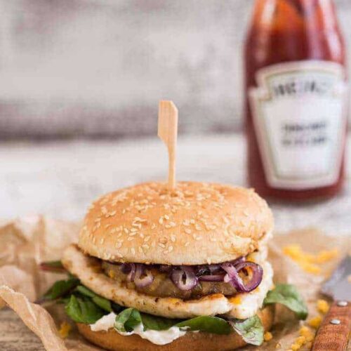 Cajun burger | insimoneskitchen.com