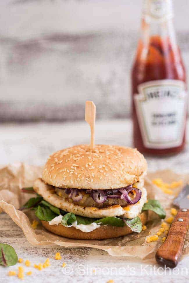Cajun burger | insimoneskitchen.com