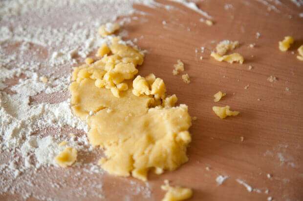 Not very consistent dough