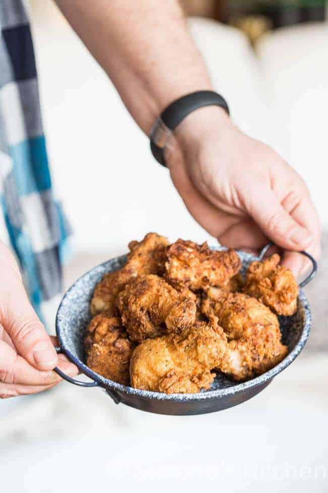 Golden crispy chicken | insimoneskitchen.com