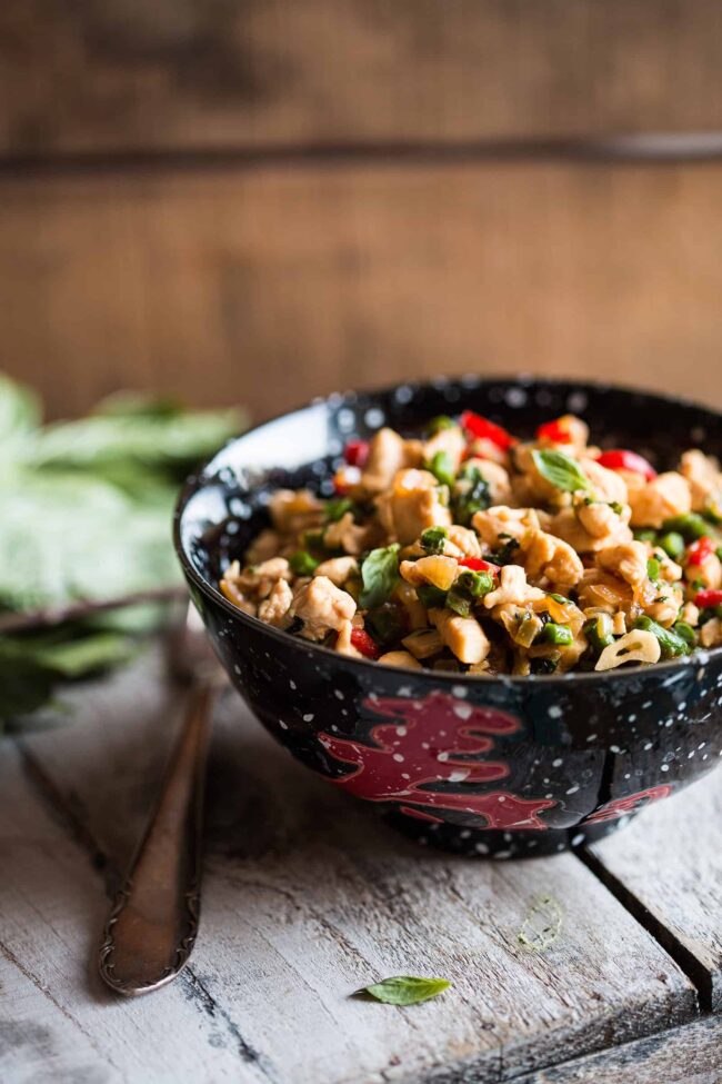 Thai basil chicken