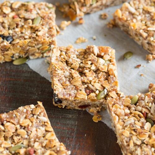 easy and quick granola bars