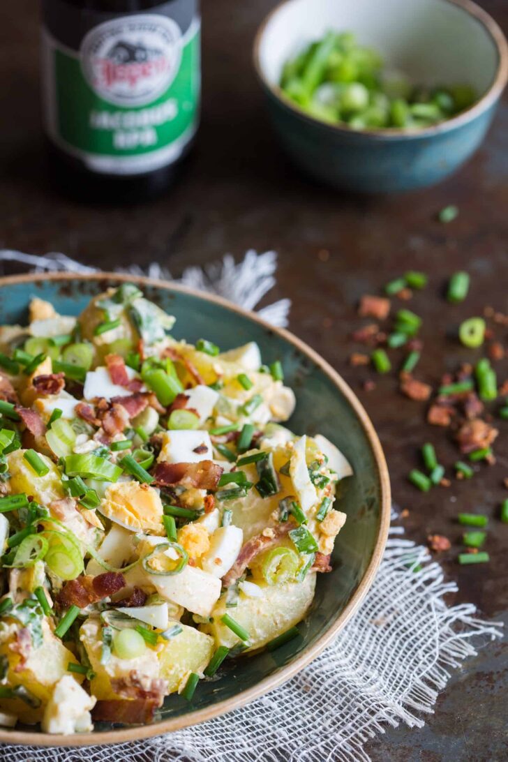 Creamy potato salad