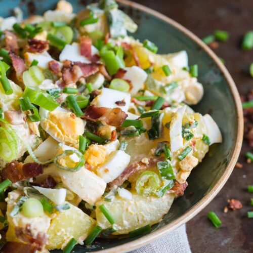 Creamy potato salad