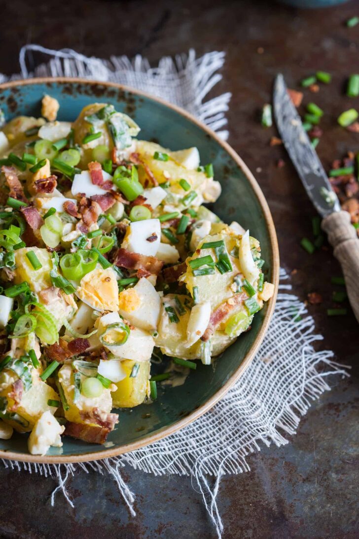 Creamy potato salad