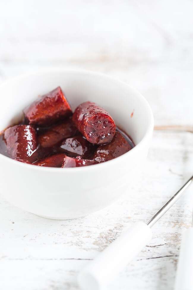 Chorizo in red wine | insimoneskitchen.com