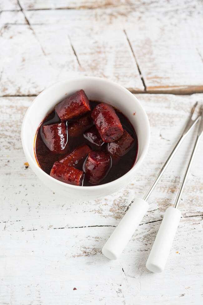 Chorizo in red wine | insimoneskitchen.com