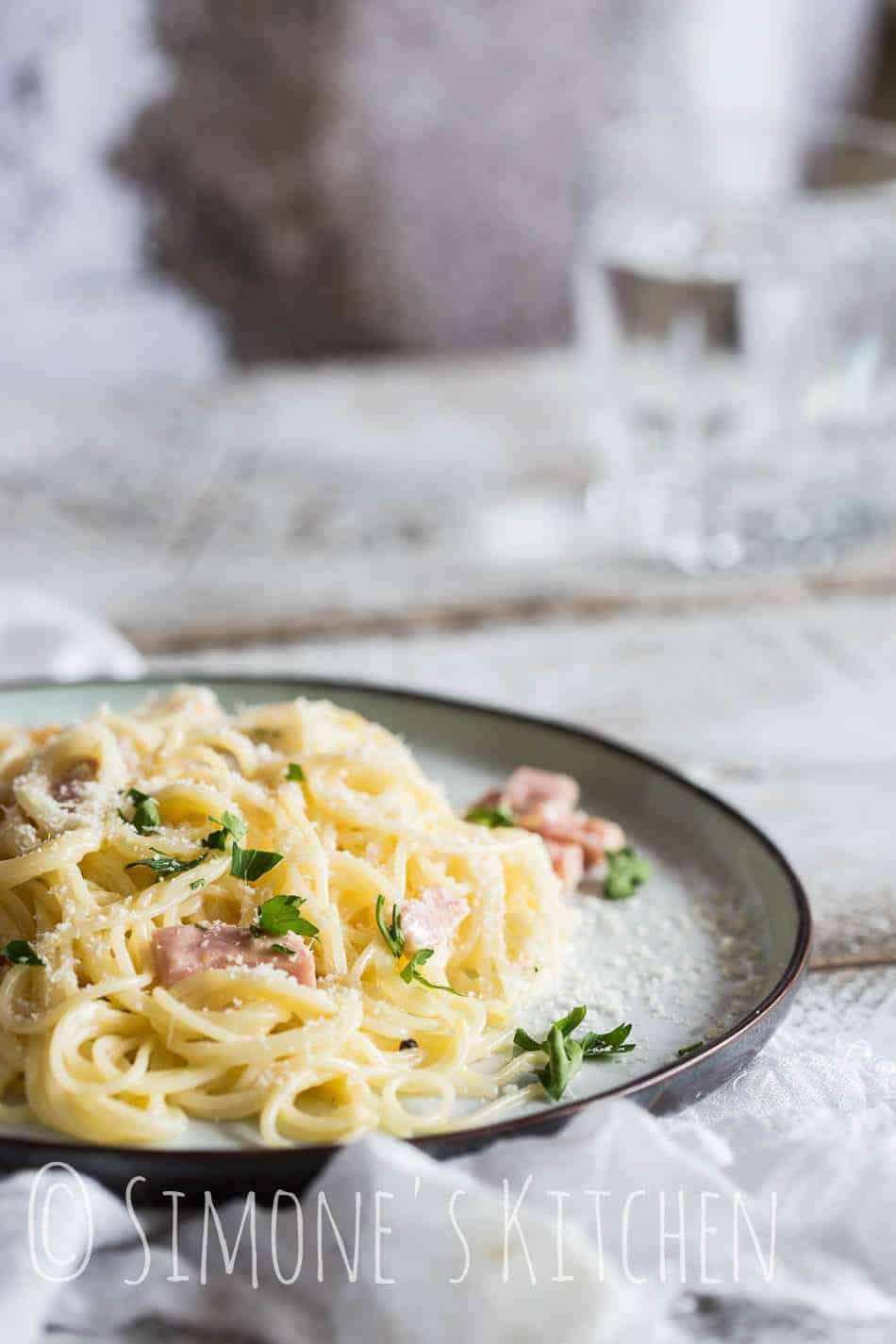 Pasta carbonara | insimoneskitchen.com