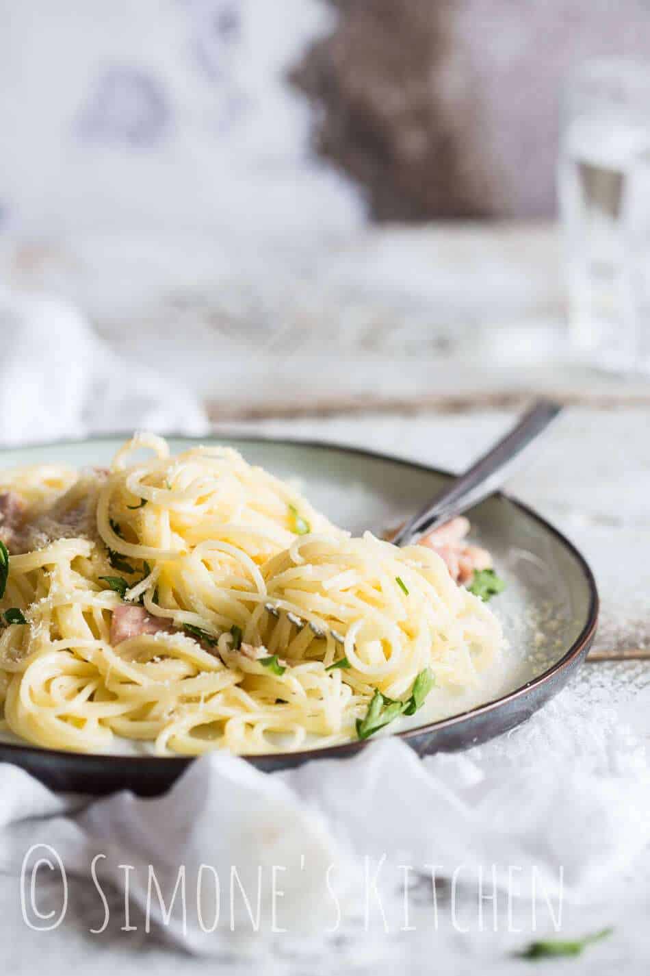 Pasta carbonara | insimoneskitchen.com