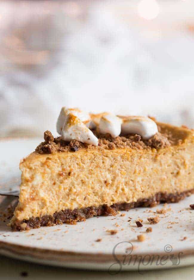 Pumpkin cheesecake | insimoneskitchen.com