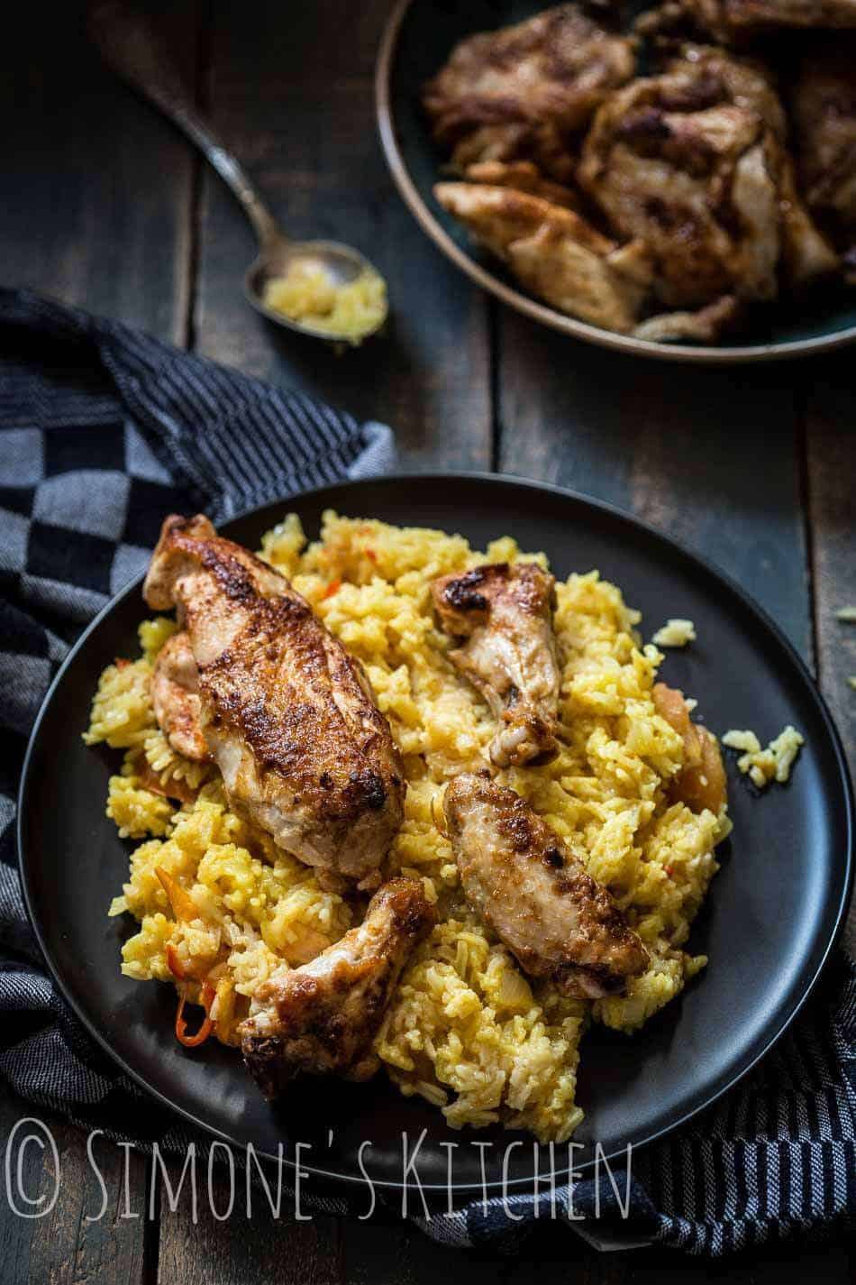 Rice dish with chicken | insimoneskitchen.com
