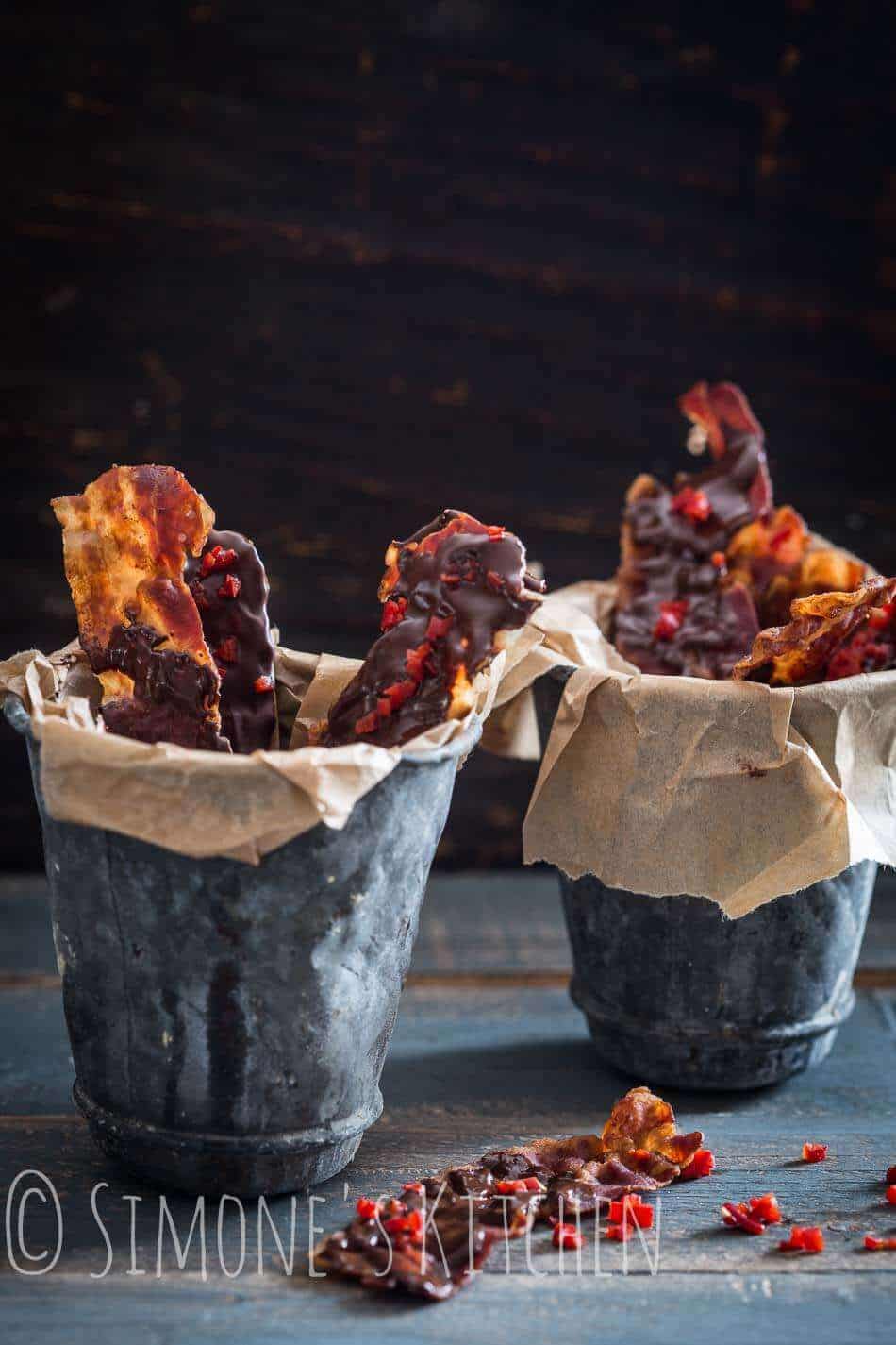 Bacon in chocolate | insimoneskitchen.com