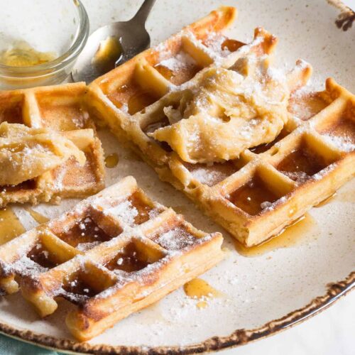 brown butter waffles