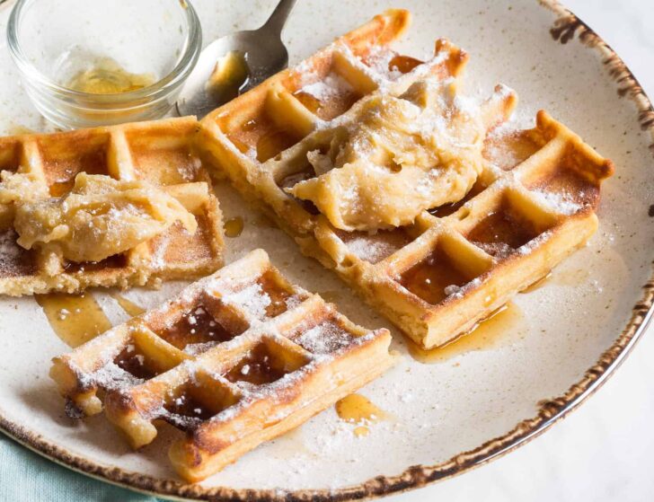 brown butter waffles