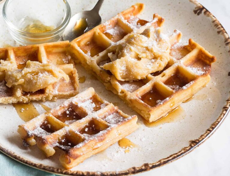 brown butter waffles