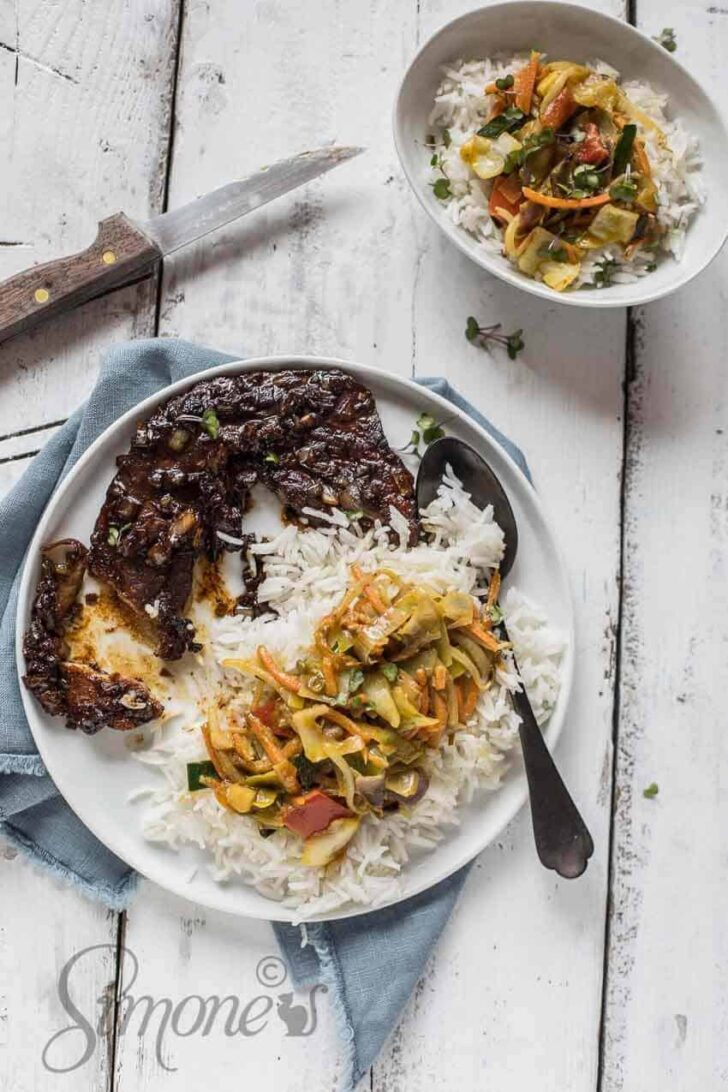 Pork belly Indonesian style