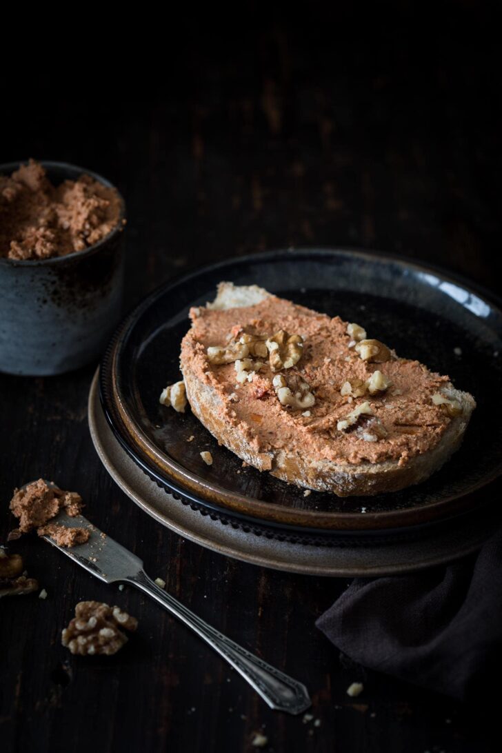 Vegetarian mushroom pate