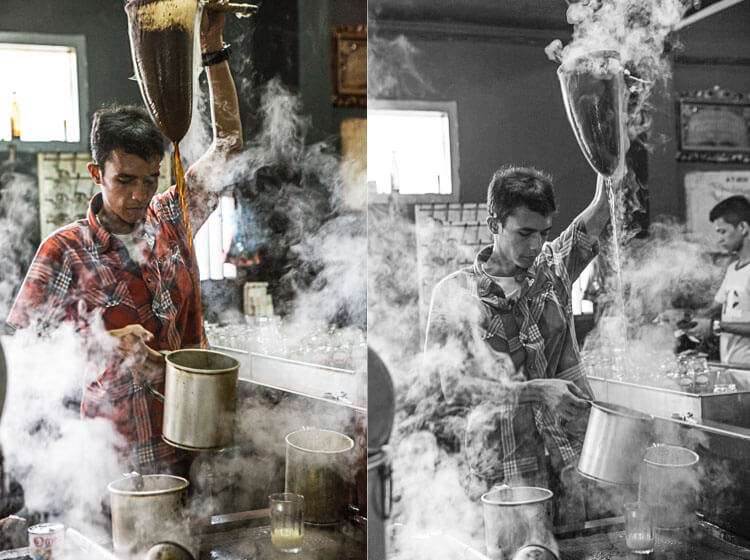 Shooting in a restaurant | insimoneskitchen.com