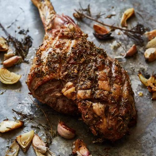 The perfect leg of lamb | insimoneskitchen.com