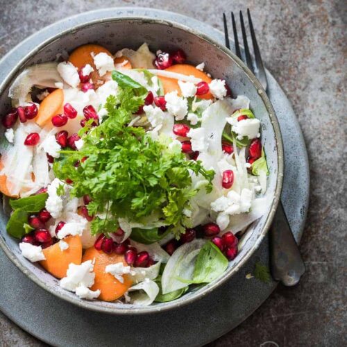 Fennelsalad with pomegranate | insimoneskitchen.com