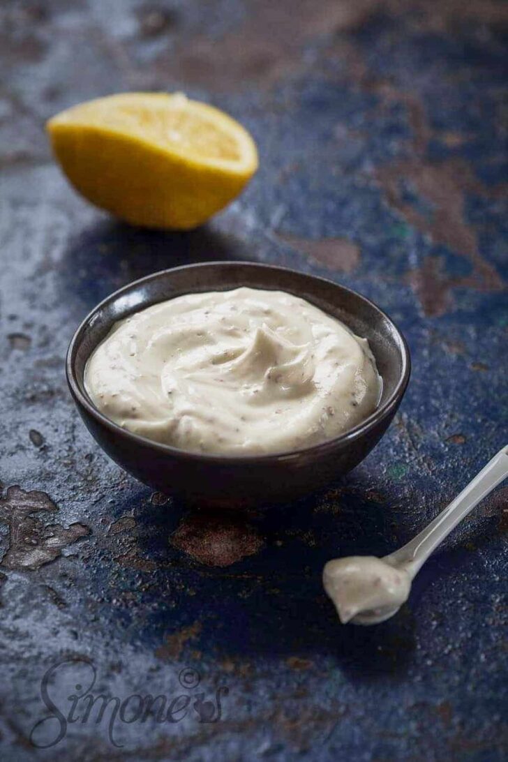 Vegan mayonnaise