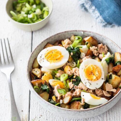 Breakfast potato scramble