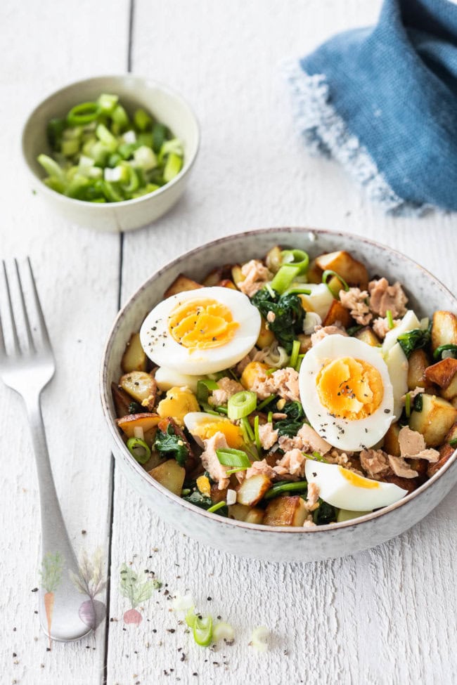 Breakfast potato scramble