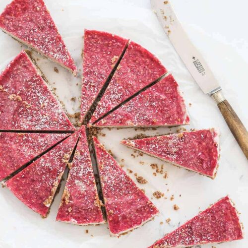 paleo and vegan no bake cheesecake
