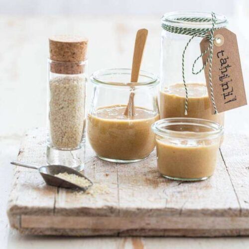 Making tahini from scratch