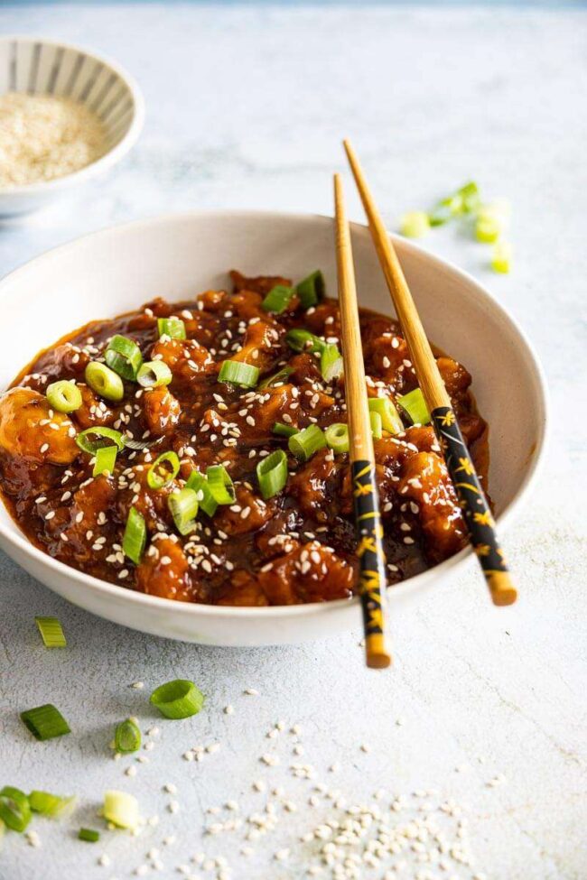 Instantpot sticky chicken