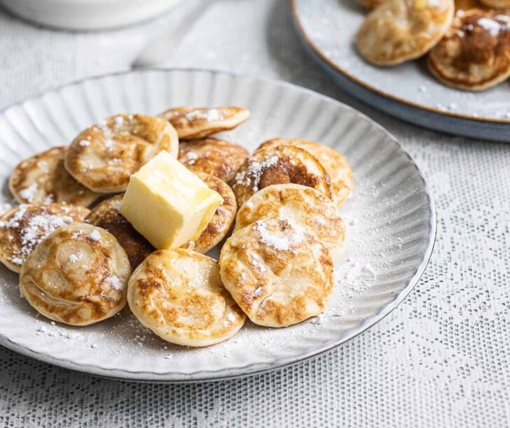 Dutch poffertjes