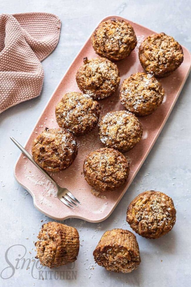 healthy zucchini muffins