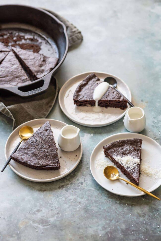 gluten free brownies with banana flour