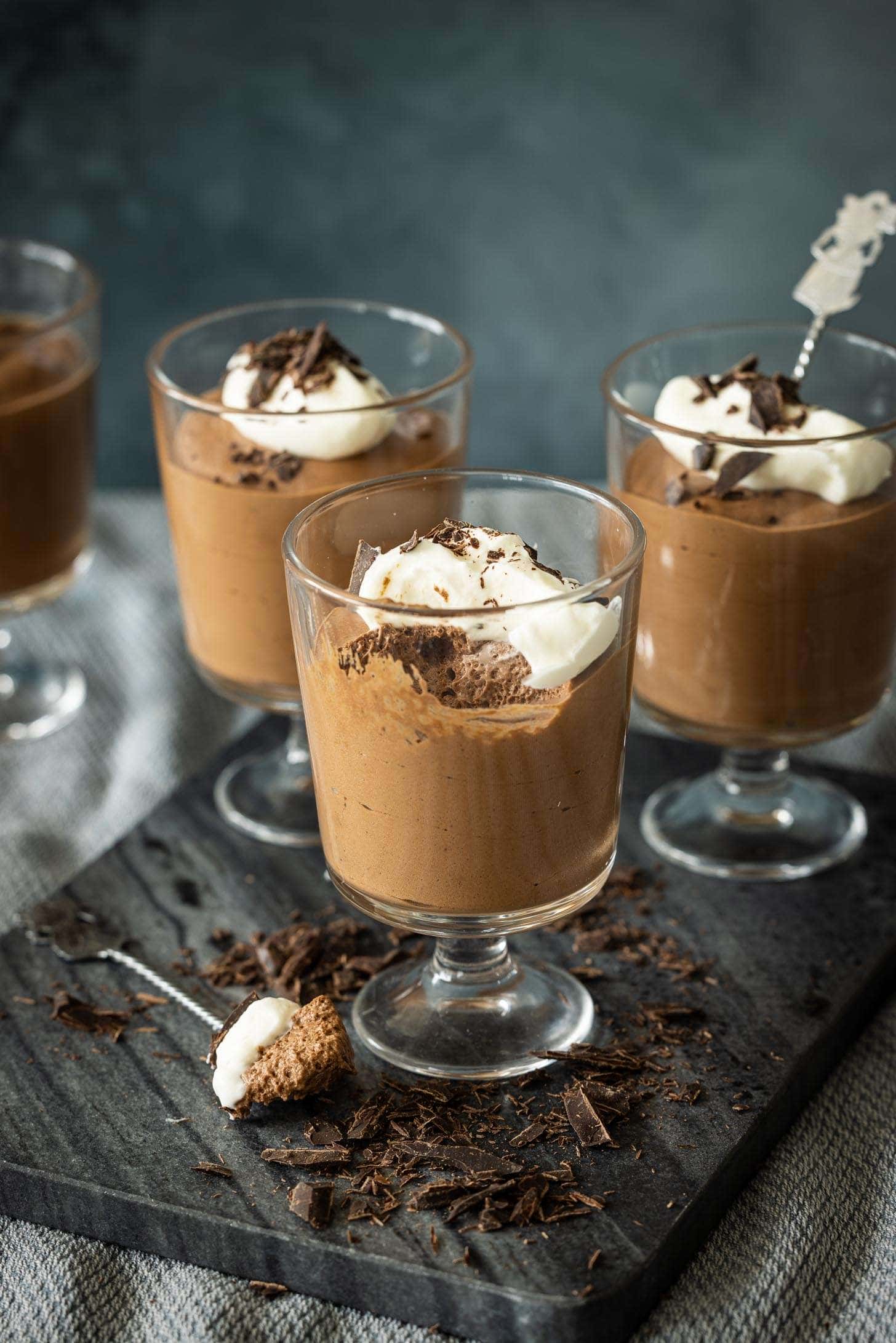 Italian chocolate mousse
