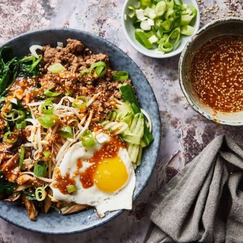 Korean bibimbap