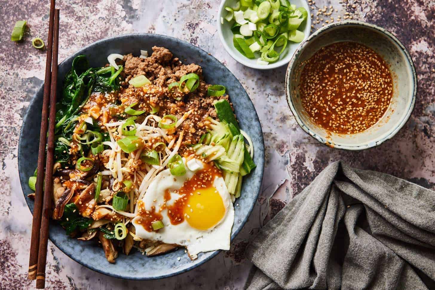 Korean bibimbap