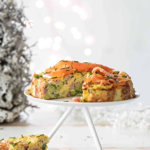 Christmas quiche recipe