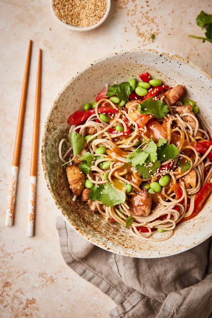 noodle salad with chicken