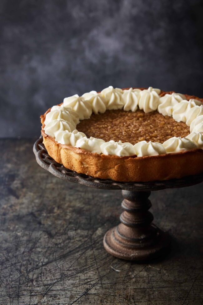 Traditional Dutch rice tart