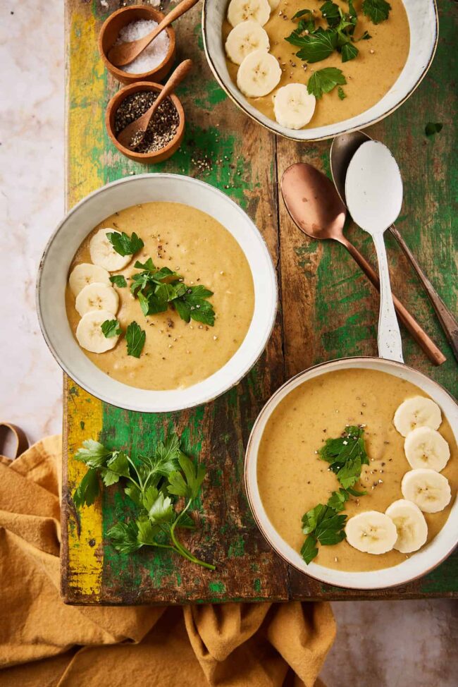 Plantain soup