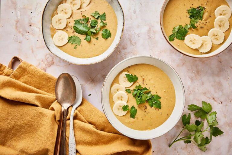 Plantain soup