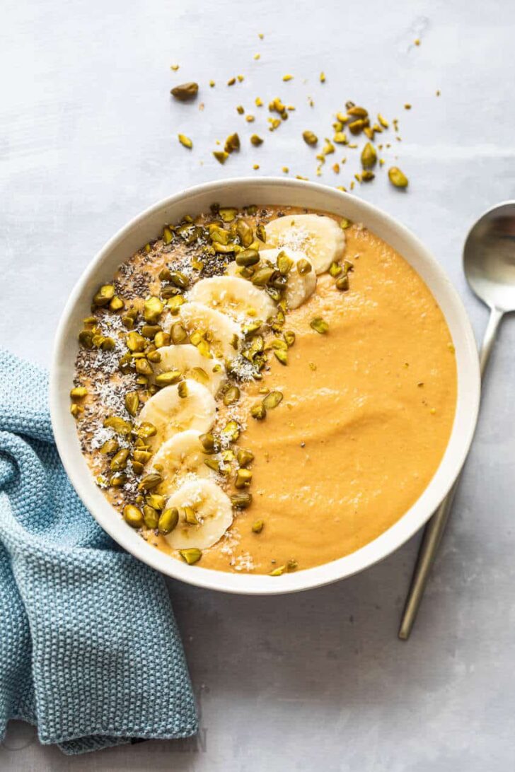 sweet potato smoothie bowl